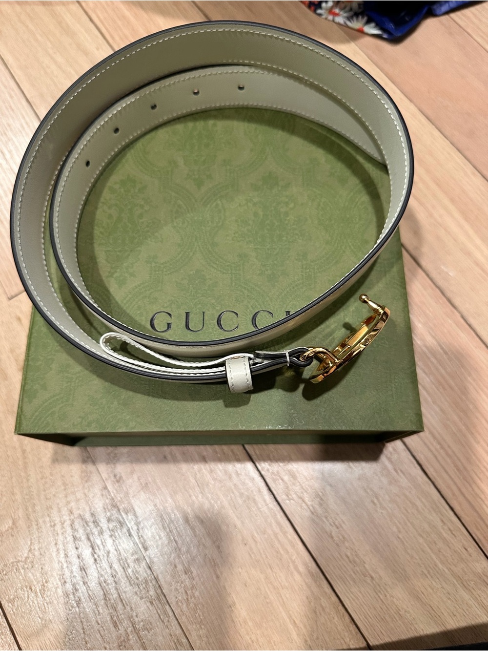 Gucci  Leather Belt